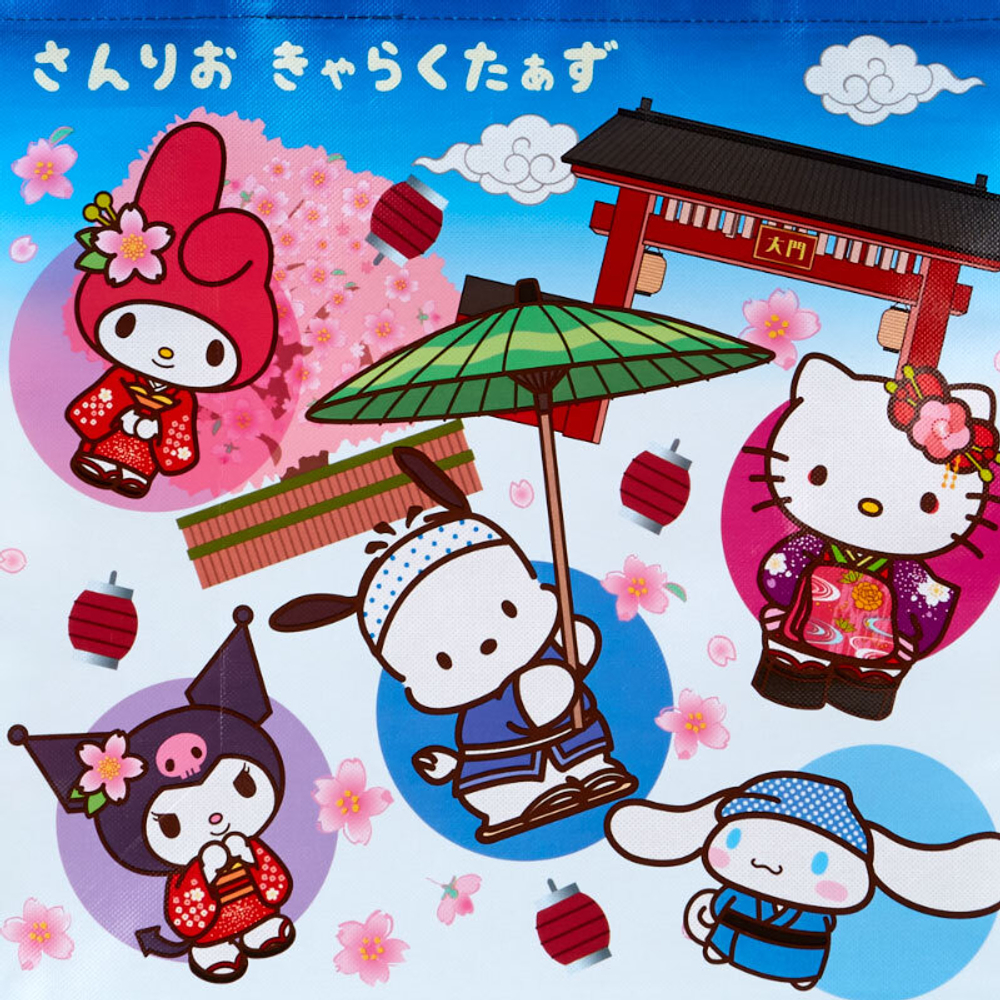 SANRIO СУМКА СУВЕНИРНАЯ HELLO KITTY НА МОЛНИИ