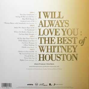 Whitney Houston / I Will Always Love You: The Best Of Whitney Houston (2LP)