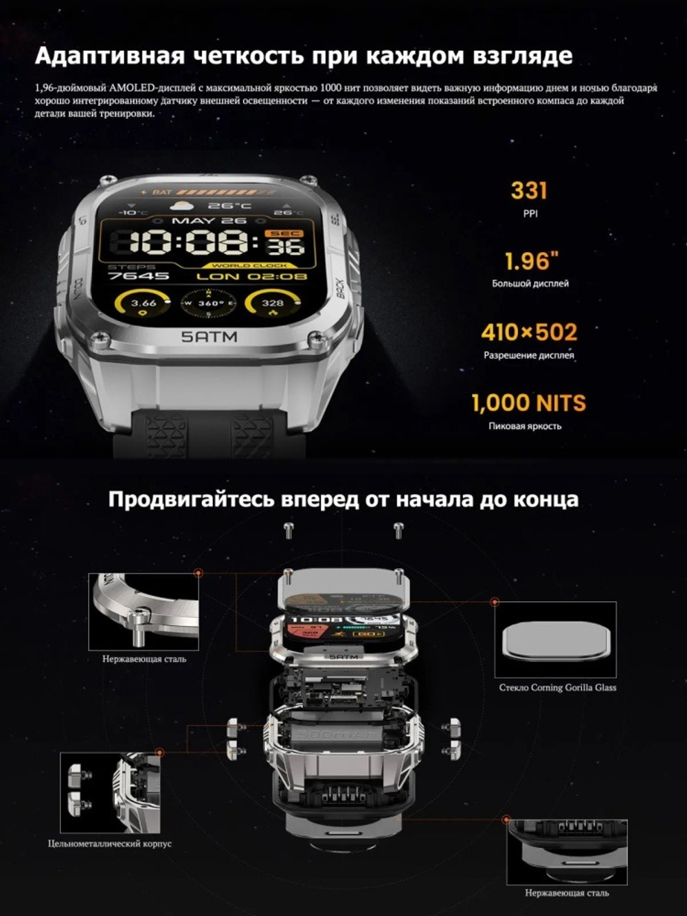 KOSPET TANK M4C 50 мм черный