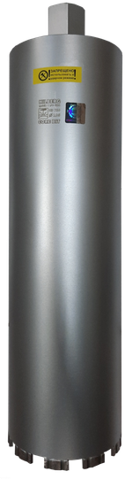 Коронка алмазная 126*450 Hilberg Laser 1 1/4 UNC HD716