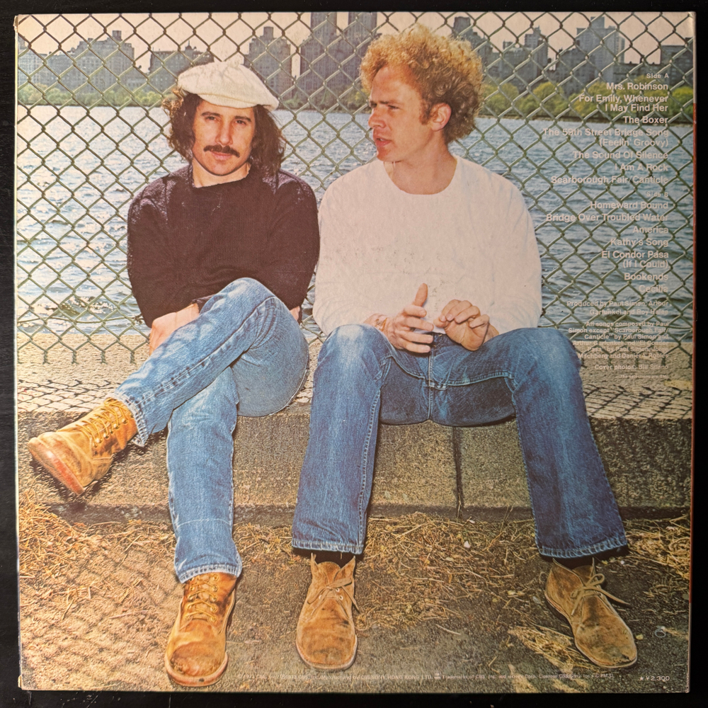 Simon & Garfunkel – Simon And Garfunkel's Greatest Hits (Гонг Конг 1972г.) Т