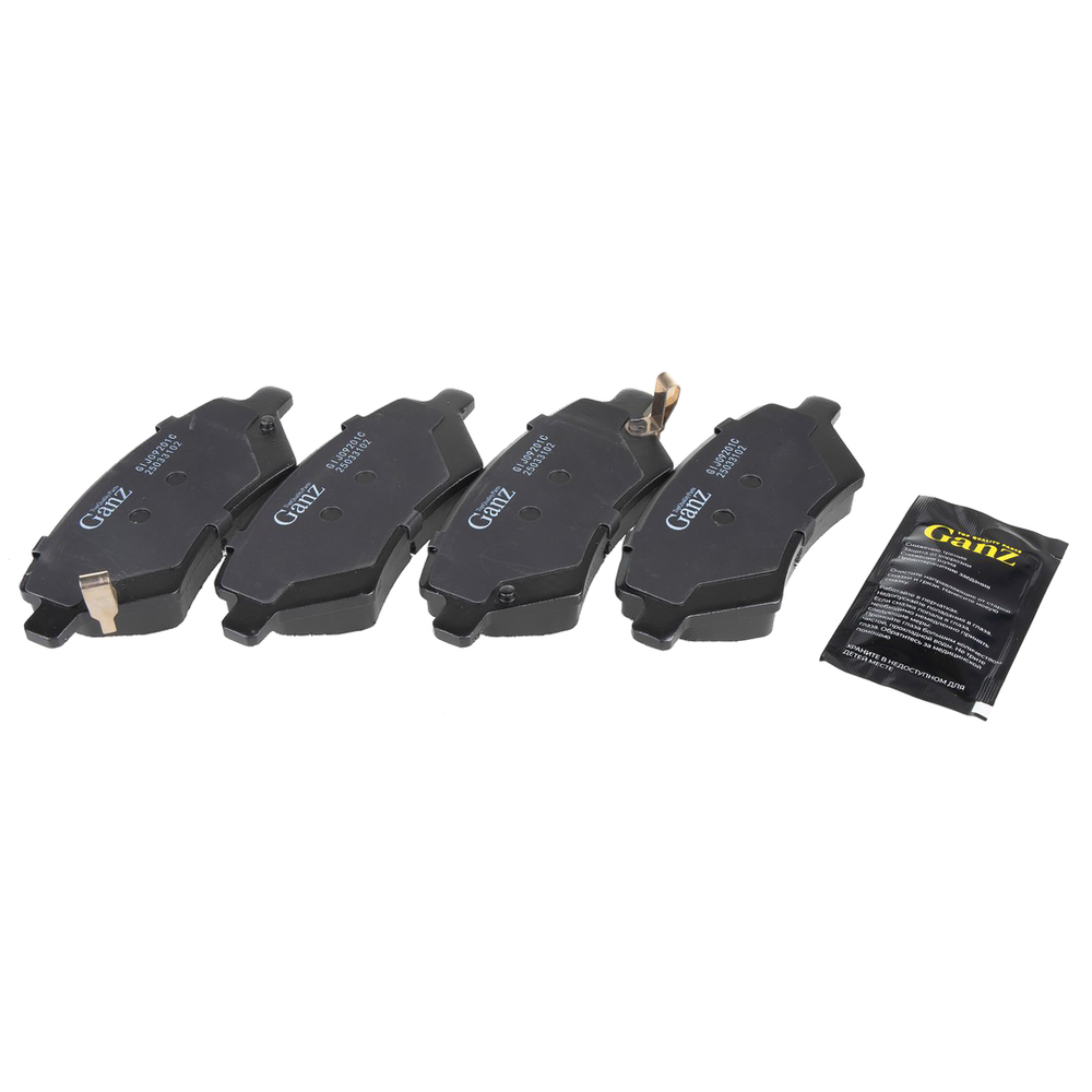 Колодки передние PRO-Line Ceramic Chery Tiggo 4, Tiggo 7, Tiggo 8/Pro GANZ GIJ09201C