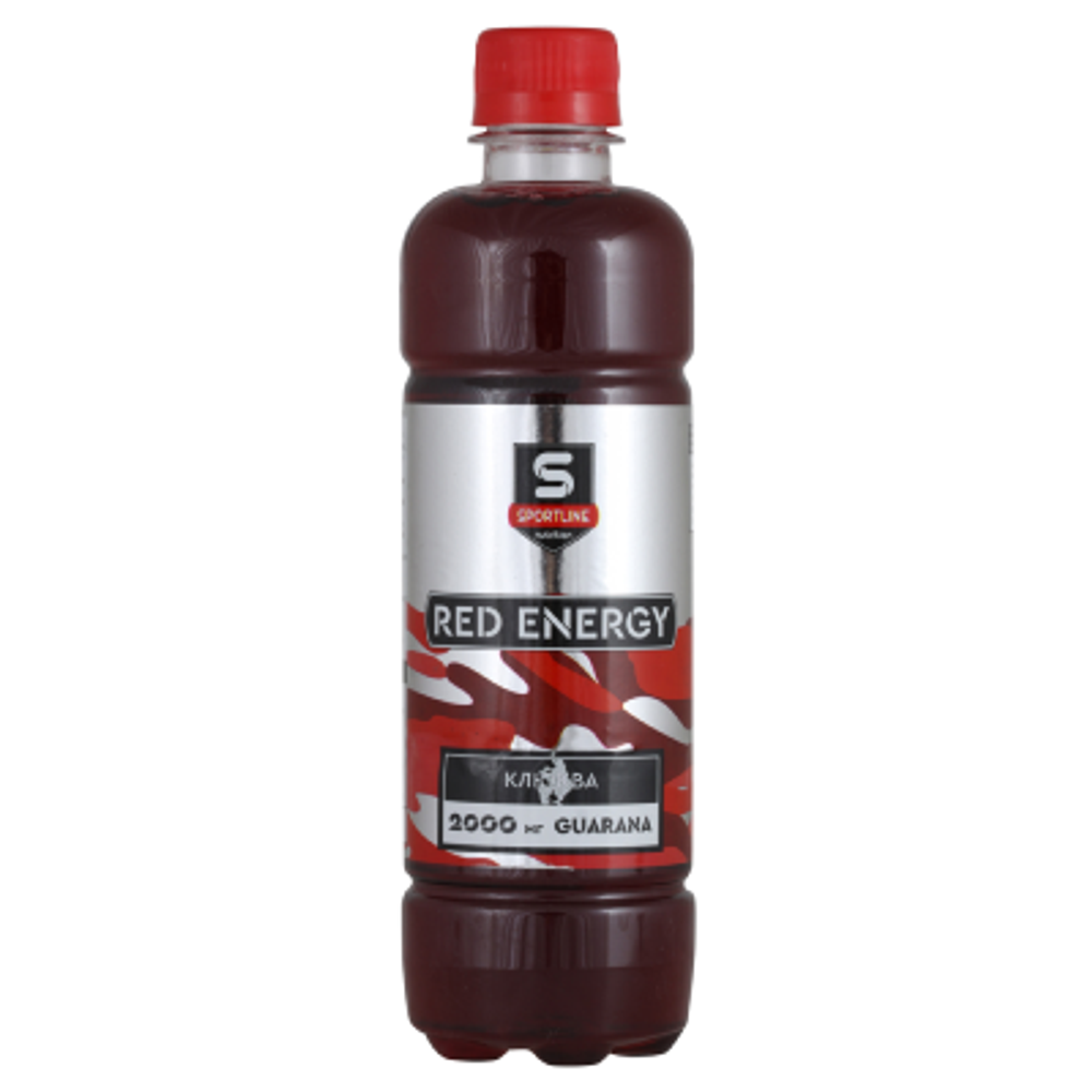 Напиток SportLine Red Energy 500 мл (клюква)
