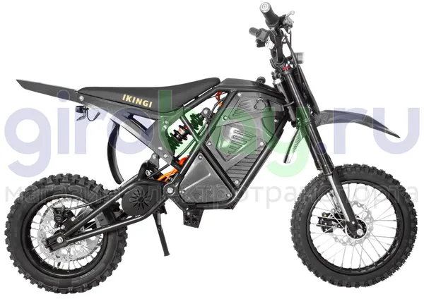 Электропитбайк IKINGI S9 MINI (48V/25Ah) - Карбон фото №8