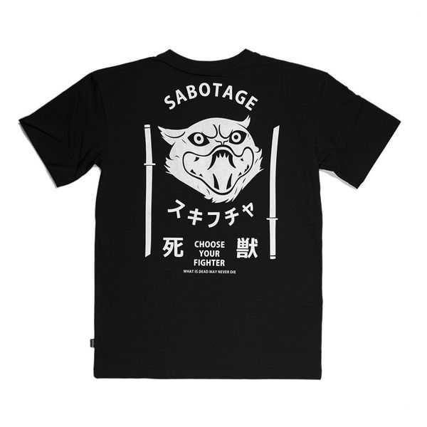 Футболка Sabotage Черная - фото 3
