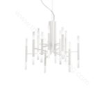 Pendant design lamp  THE LIGHT by Alma 24 lampshades (White)