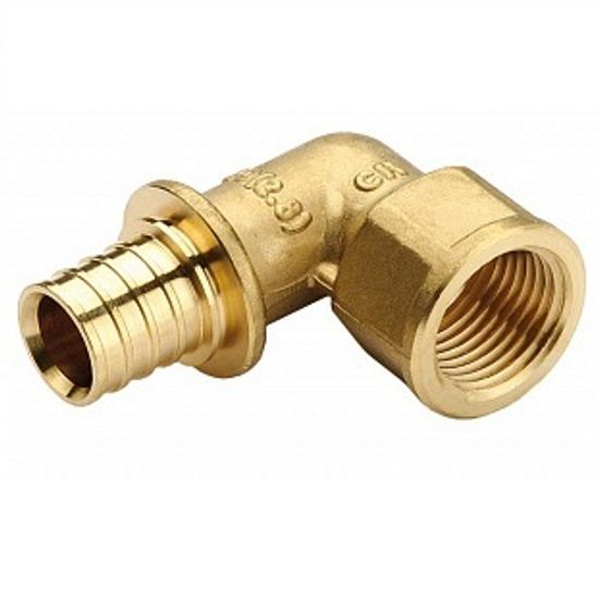Угольник-переходник Elsen 20x3/4" с внутренней резьбой латунь (EFA25.20-34BB)