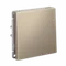 Переключатель проходной одноклавишный Systeme Electric ArtGallery Шампань GAL000561