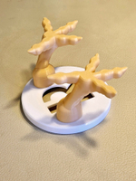 Шуточная подставка для Яндекс станции Лайт (Яндекс-Алиса) 3D печать, белая