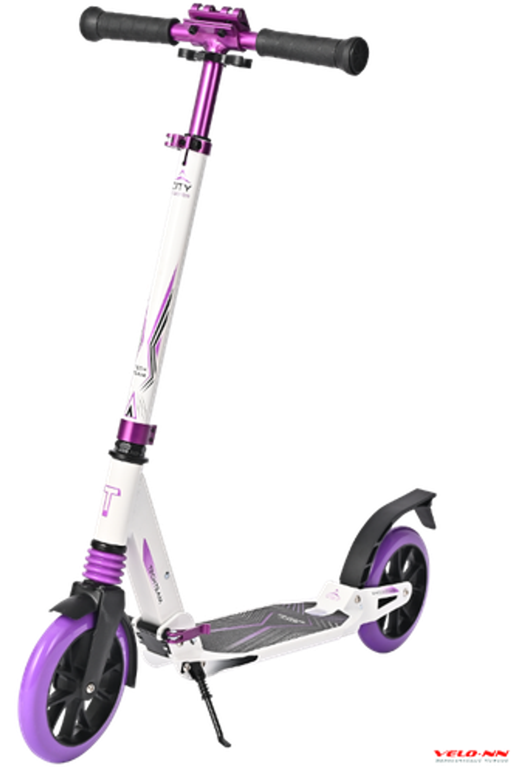 САМОКАТ Tech Team  CITY SCOOTER 2022 фиолетовый
