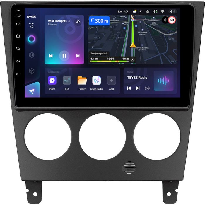 Магнитола для Subaru Impreza 2 GD GG 2002-2007 - Teyes CC3L монитор 9" IPS на Android 10, CarPlay, 4G SIM-слот