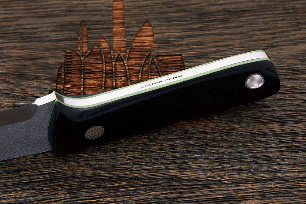 Нож туристический Beaver knife GrandPa, клинок 78мм, сталь Х12МФ