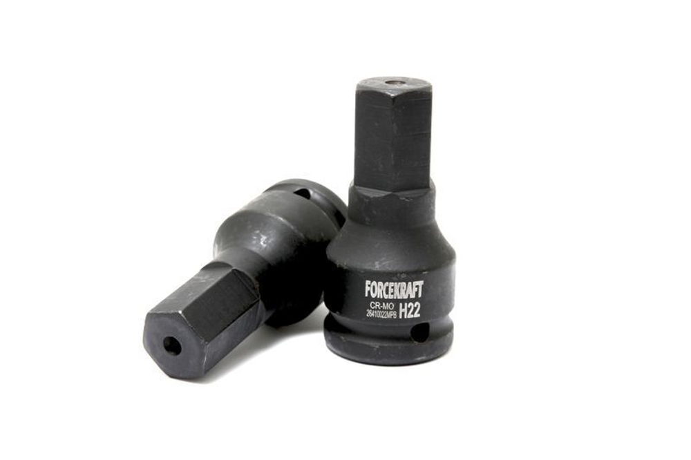 Головка-бита ударная 6-гранная 24мм,3/4'' FORCEKRAFT FK-26410024MPB