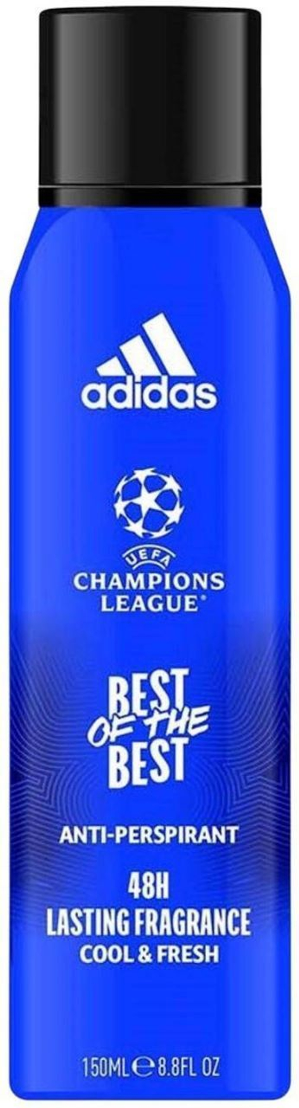 Дезодорант-спрей UEFA Best of the Best 48H антиперспирант мужской 150 мл (Польша)