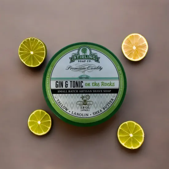 Мыло для бритья Stirling Gin & Tonic on the Rocks