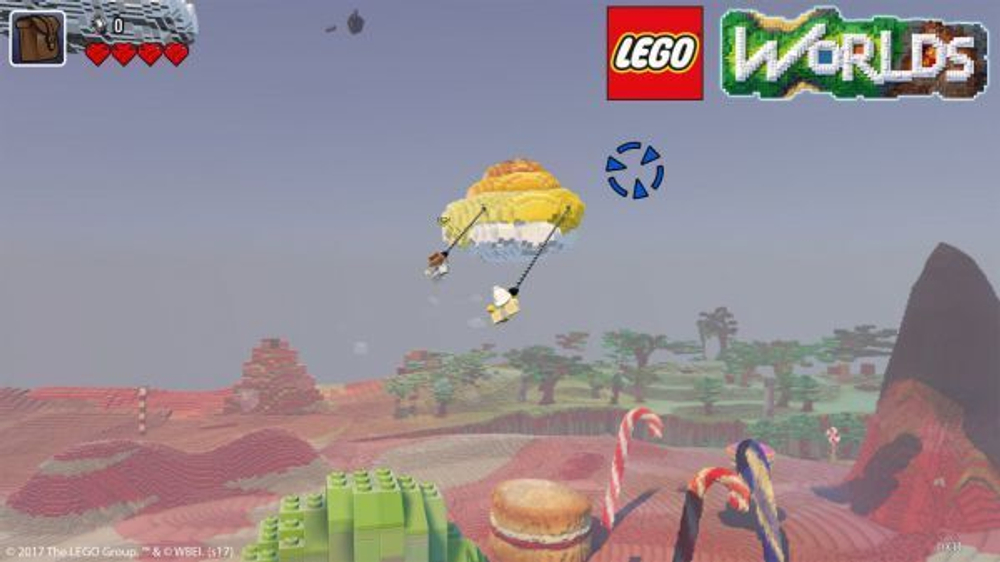LEGO Worlds (диск для PS4, полностью на английском языке)