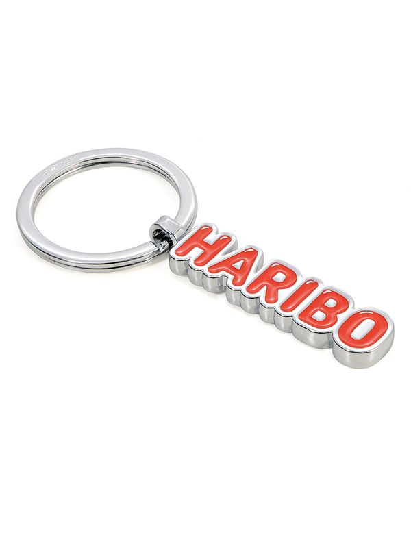 Брелок Troika HARIBO LOGO, металл, 18.2х3.5х0.4 см, цветной