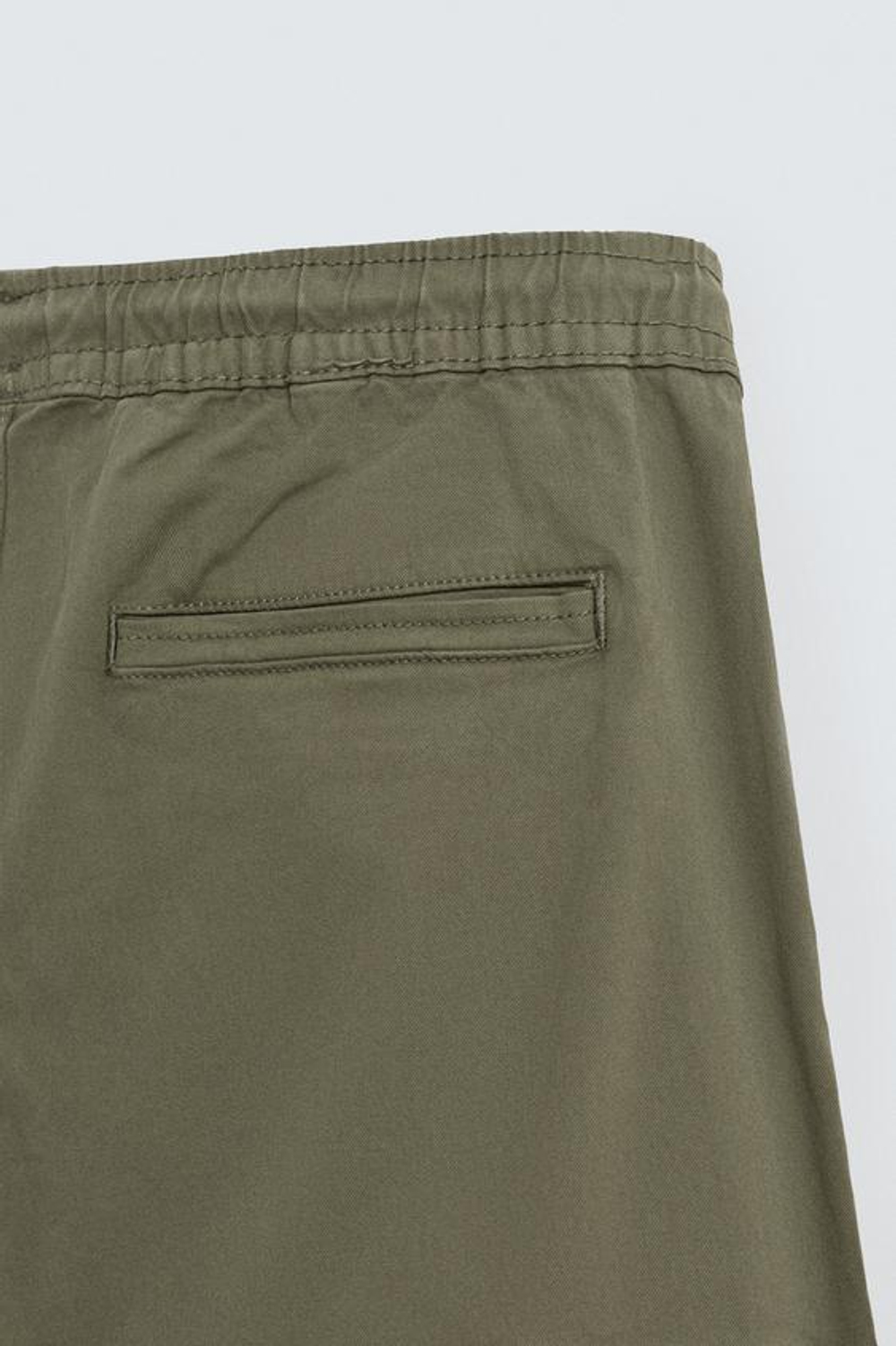 ZARA БРЮКИ КАРГО SLIM FIT, ХАКИ