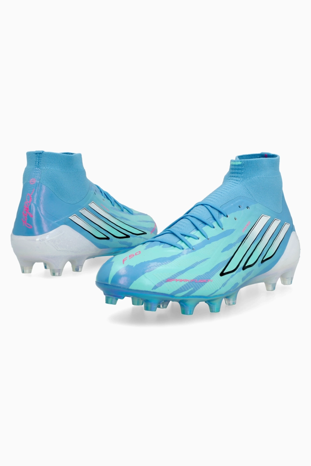 Бутсы adidas F50 Elite Sparkfusion Mid Trinity Rodman FG/AG для женщин - синий