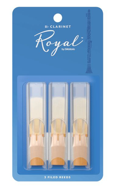 Rico RCB0320 трости для кларнета Bb, Royal (2), 3шт.в пачке