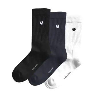 Теннисные носки Björn Borg Classic Crew 3P - black/white/navy blue