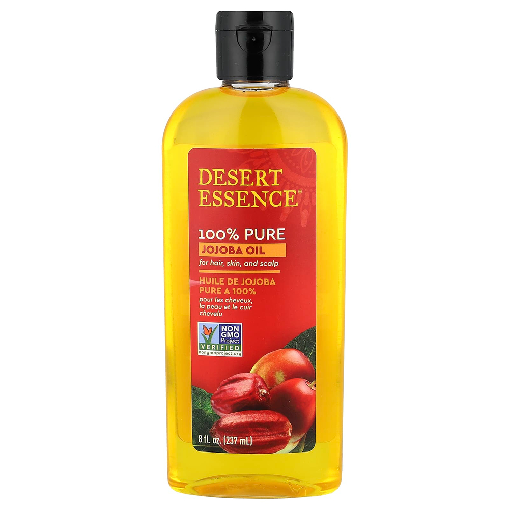 Desert Essence, 100% Pure Jojoba Oil, 8 fl oz (237 ml)