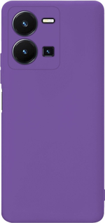 Мягкий Soft Touch чехол из силикона для VIVO Y35 с бархатной подкладкой