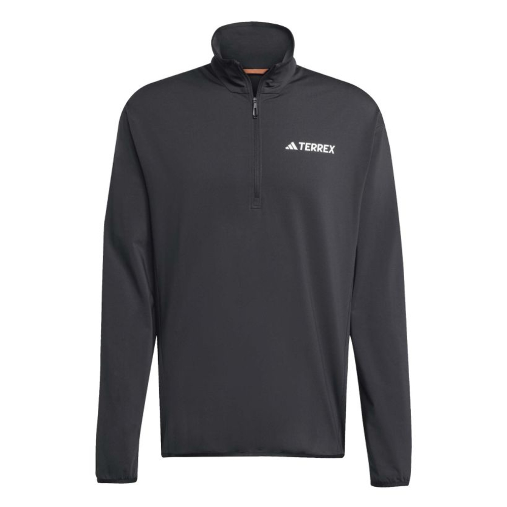 Куртка теннисная Adidas Terrex Multi Climawarm Half Zip Tech - black
