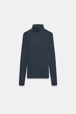 ФУТБОЛКА С ВОРОТНИКОМ-СТОЙКОЙ — ZARA