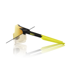Спортивные очки 100% AEROCRAFT Gloss Metallic Black - Gold Mirror Photochromic Lens