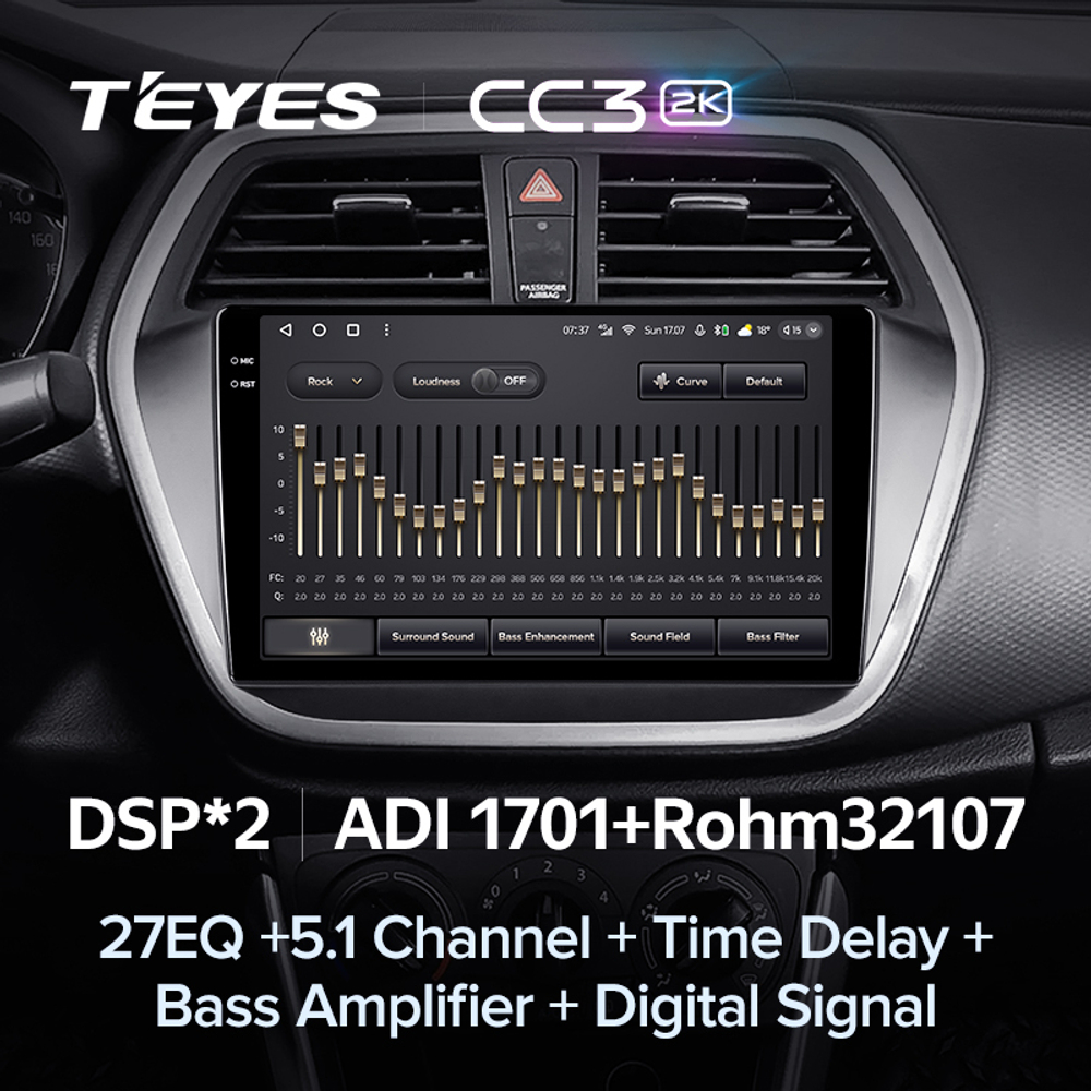 Teyes CC3 2K 9"для Suzuki SX4 2012-2016