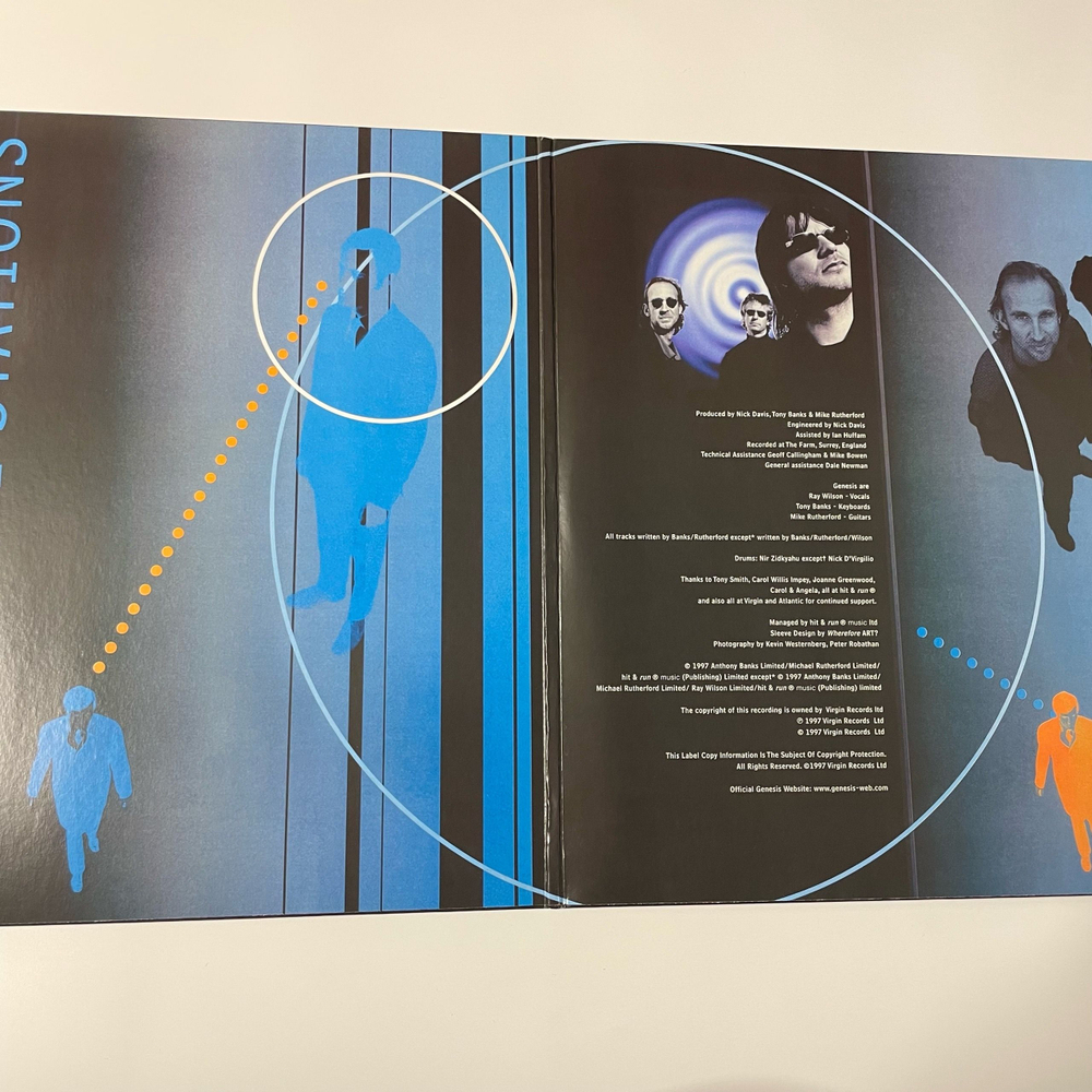 Винтажная виниловая пластинка LP Genesis 1983 1998 (Европейский Союз 2015) Бокс сет