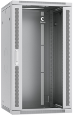Шкаф настенный 19", 22U Cabeus SH-05F-22U60/60-R
