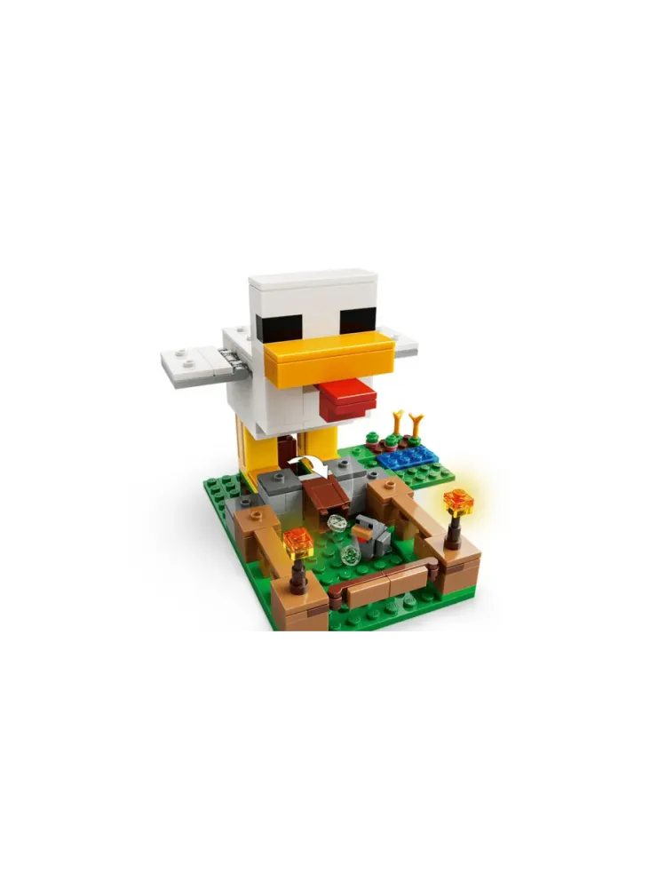 Конструктор Minecraft 21585 Птицефабрика