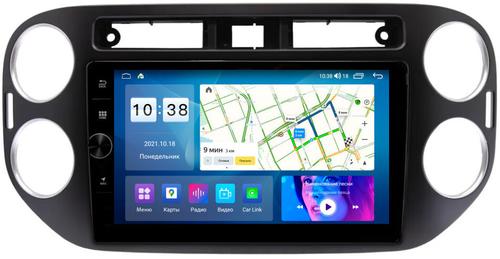 Магнитола для Volkswagen Tiguan 2011-2017 - Parafar PF488LUX1LHDAV на Android 12, Быстрая, CarPlay, 4G SIM-слот