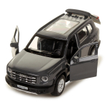 Модель ин. мет. "Haval Dargo" 12см, дв, багаж, темно-серый, в коробка DARGO-12-GY (Технопарк)