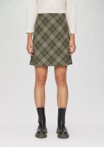 Tweed Юбка в клетку s.Oliver