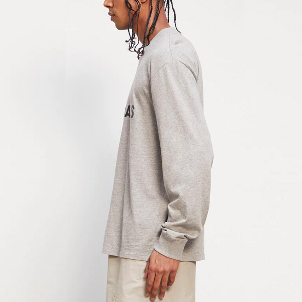 Худи Fear of God Essentials Long Sleeve Tee Dark Heather Oatmeal, 0125250500230260