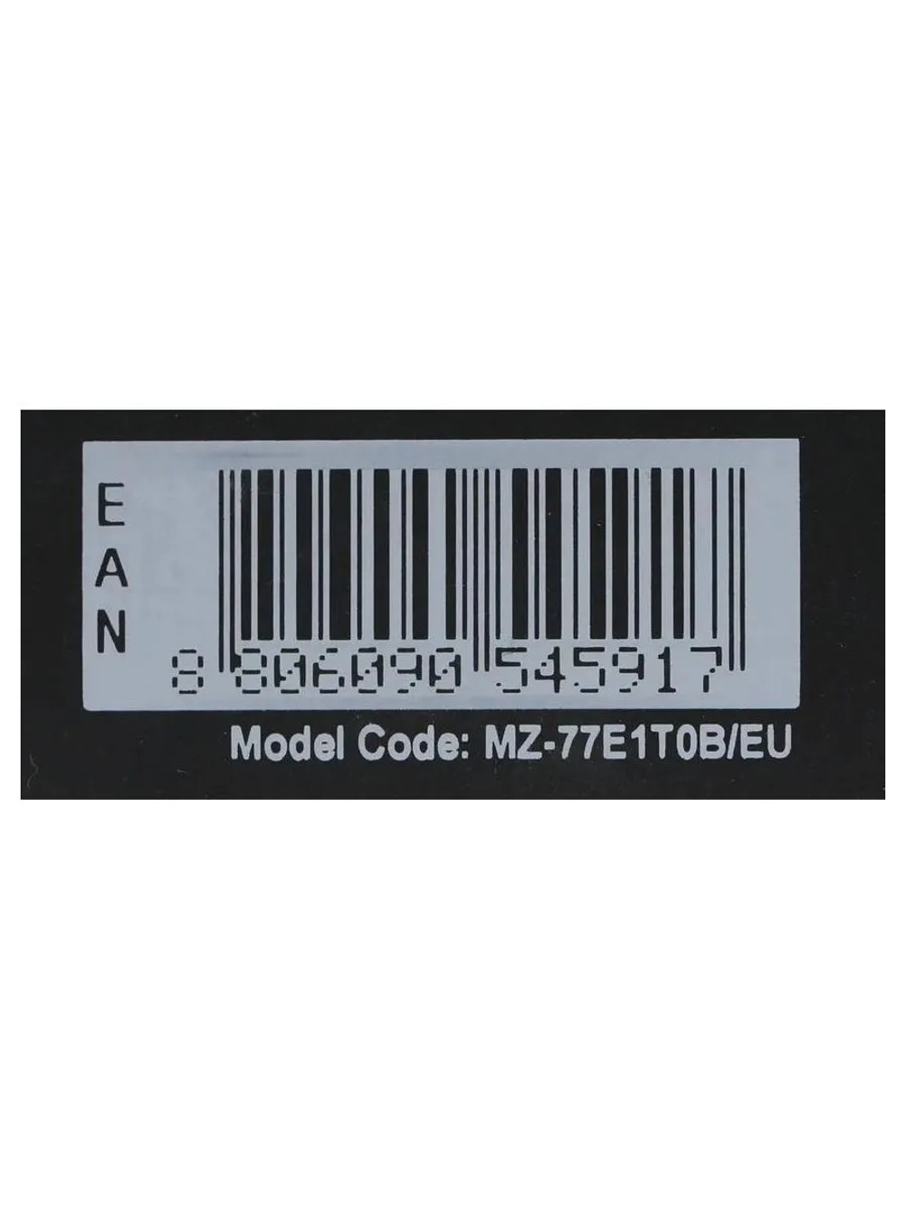 Накопитель SSD Samsung 870 EVO 1TB (MZ-77E1T0B/EU)