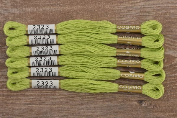 Мулине Lecien Cosmo, цв. 2323 / 6 мот. по 8 метров, в 6 сложений