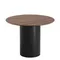 Стол Type Ø100 см, орех | Ellipsefurniture | Купить в Hallberg.ru