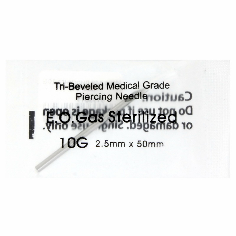 Игла для пирсинга 10G (2.5*50)