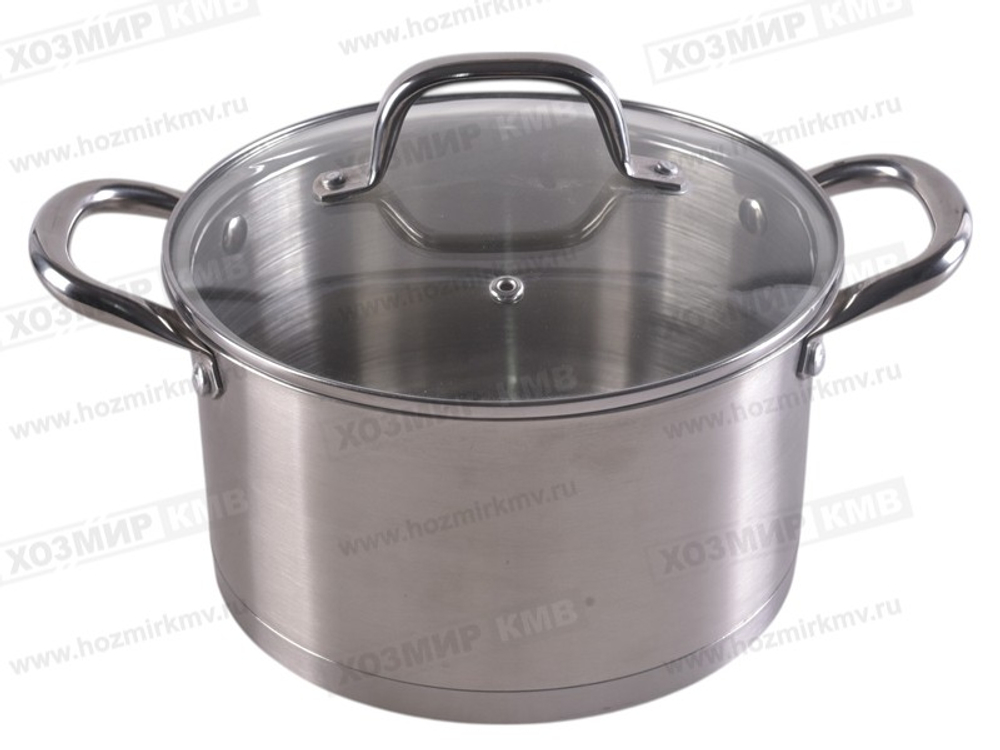 (Millet ML-7022) Кастрюля из нержавейки со стек/кр. 5,0л Индукция
