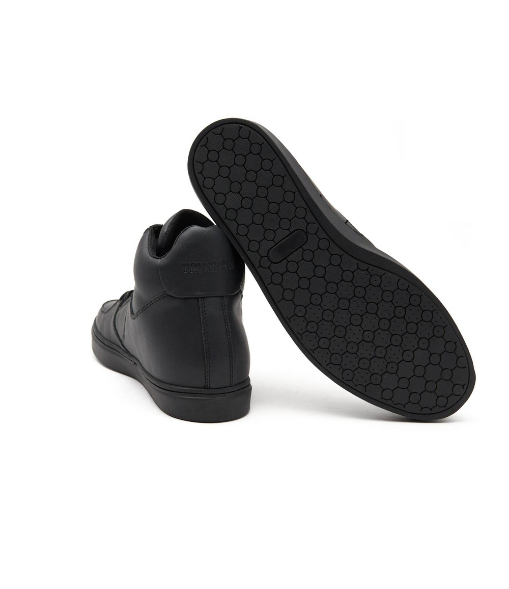 Кожаные кроссовки perlite Trussardi - черный(77A00470 9Y099998)