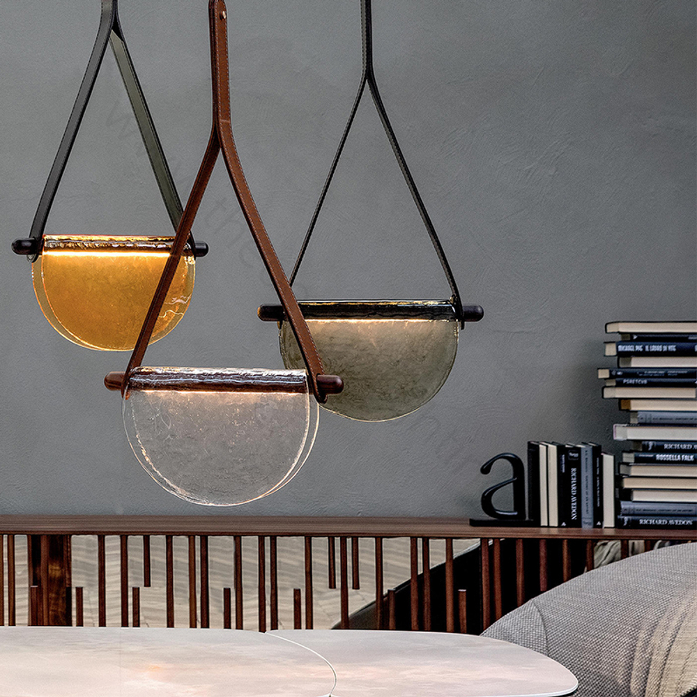 Pendant design lamp Dali By Tonin Casa (Orange)