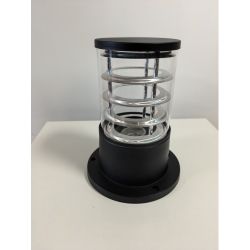 Светильник уличный настенный ЭРА «Асия» GBW-108-BL-0200 230В 1хЕ27 IP54 вверх черный | Садово-парковые светильники