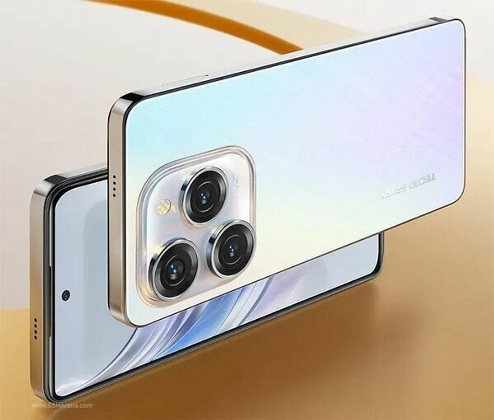 Смартфон TECNO Spark 20 Pro 12/256 ГБ RU, Dual nano SIM, Frosty Ivory