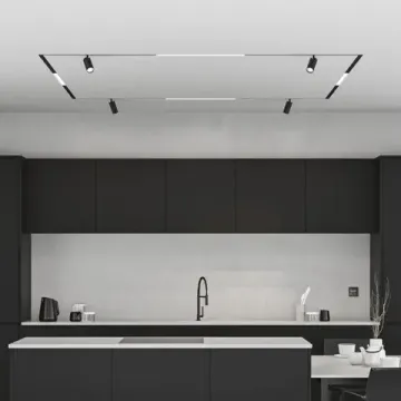 Комплект трековой системы 2м*2м для натяжных потолков SET SMART ZigBee 02 PRO чёрный Smart One Denkirs