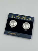 Клипсы с лого Givenchy