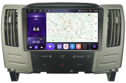 Магнитола для Lexus RX 2003-2009, Toyota Harrier XU30 2003-2013 - Kuberg SF-9278 QLed+2K, Android 12, Быстрая, CarPlay, 4G SIM-слот